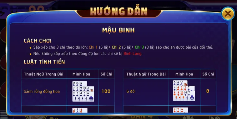 Mậu Binh Tại Bin88 Trải Nghiệm Đỉnh Cao Nhận Thưởng Tiền Tỷ Mỗi Ngày