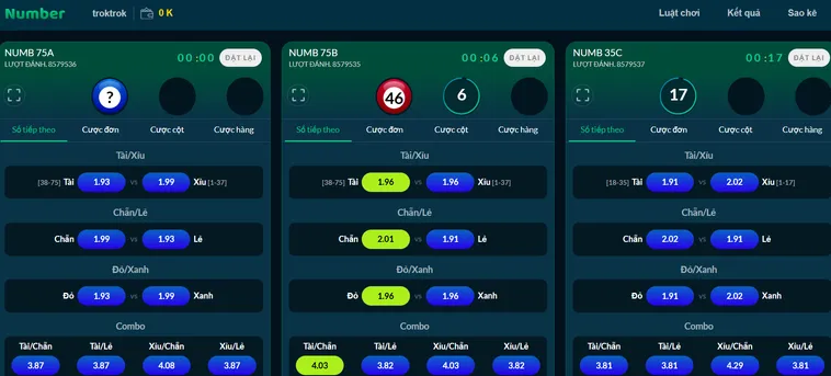 Quay Số Numbers Game 2 Tại Bin88 Trải Nghiệm Đỉnh Cao Với Phần Thưởng Lớn