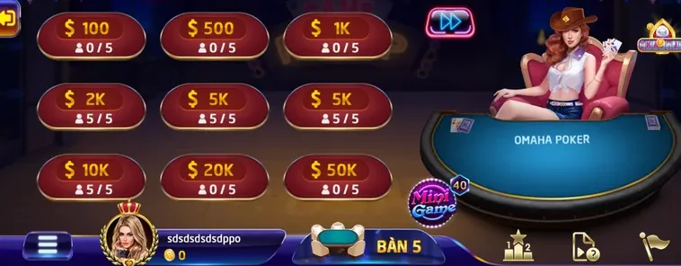 Poker Omaha Tại Bin88 Trải Nghiệm Đỉnh Cao Với Tỷ Lệ Thắng Lớn Mỗi Ngày