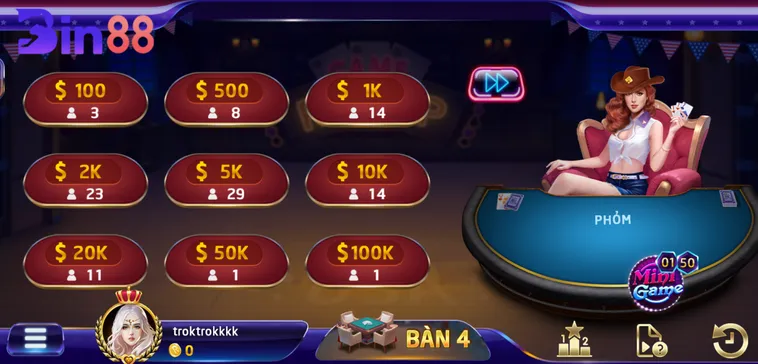 Chinh Phục Đỉnh Cao Trí Tuệ Với Game Bài Phỏm Tại Bin88 Hấp Dẫn