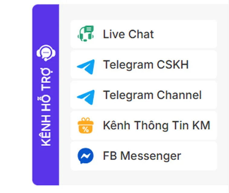 Đội ngũ hỗ trợ khách hàng chuyên nghiệp hoạt động 24/7.