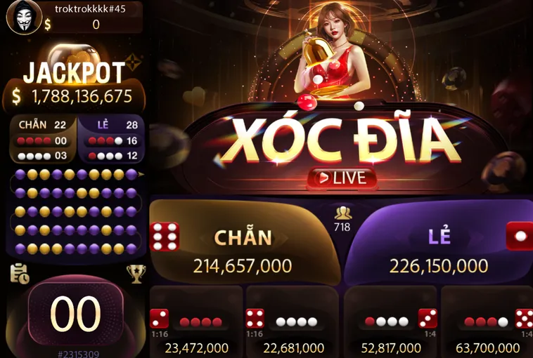 Bứt Phá Giới Hạn Với Siêu Phẩm Xóc Đĩa Live Tại Bin88 Đỉnh Cao